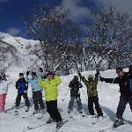 新雪スキーキャンプ